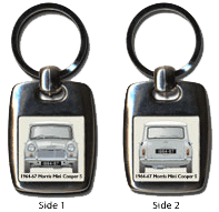 Morris Mini-Cooper S 1964-67 Keyring 5